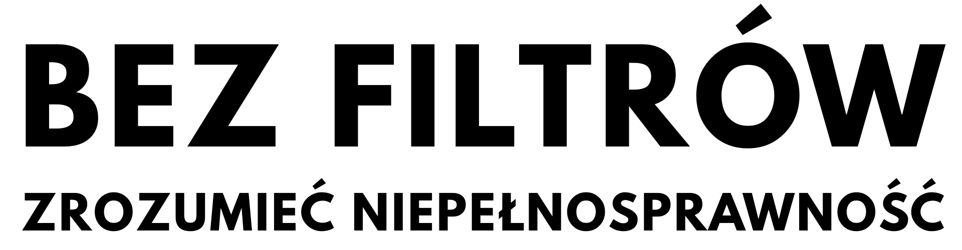 Bez filtrów logo