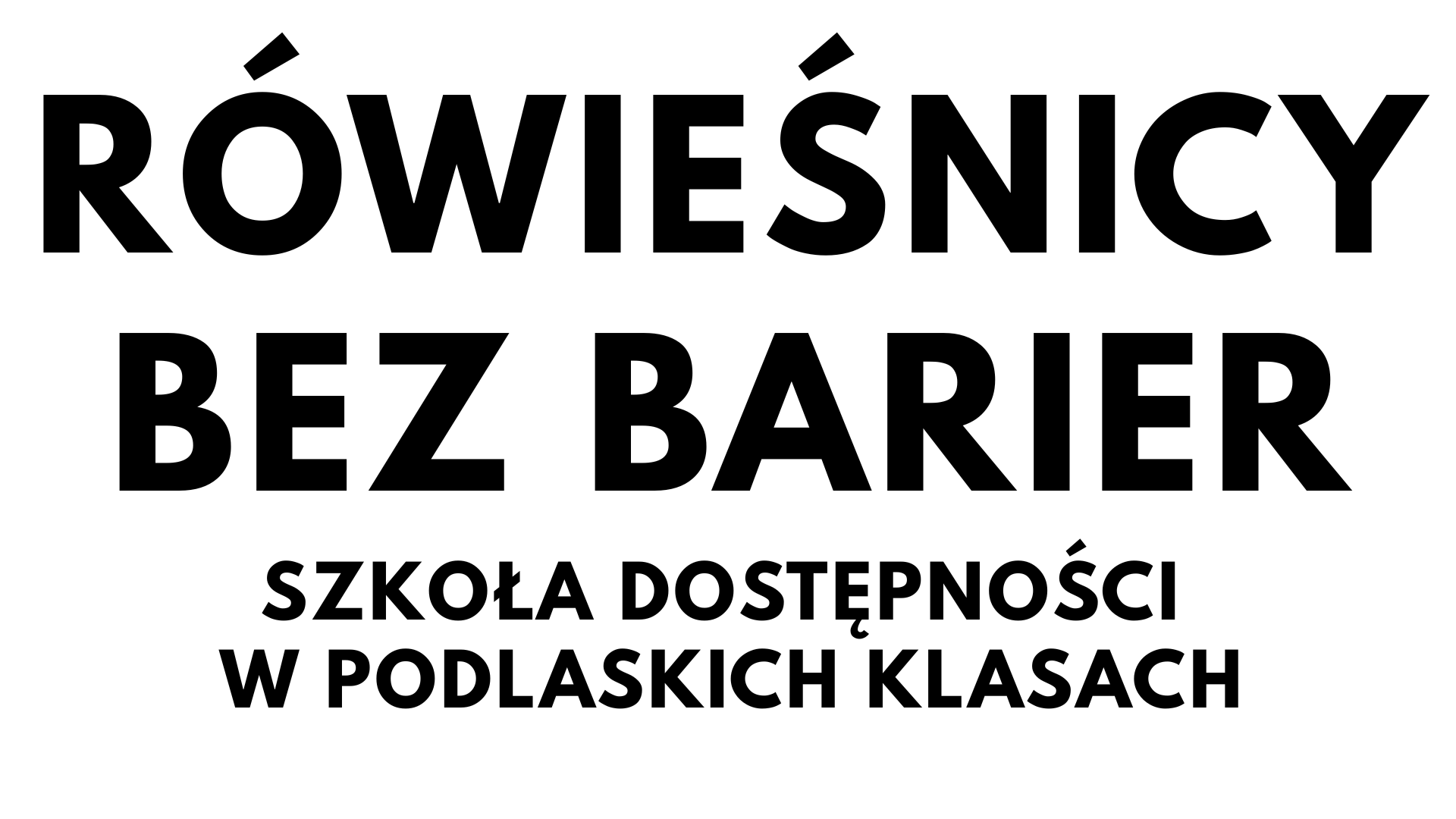 rówieśnicy bez barier logo